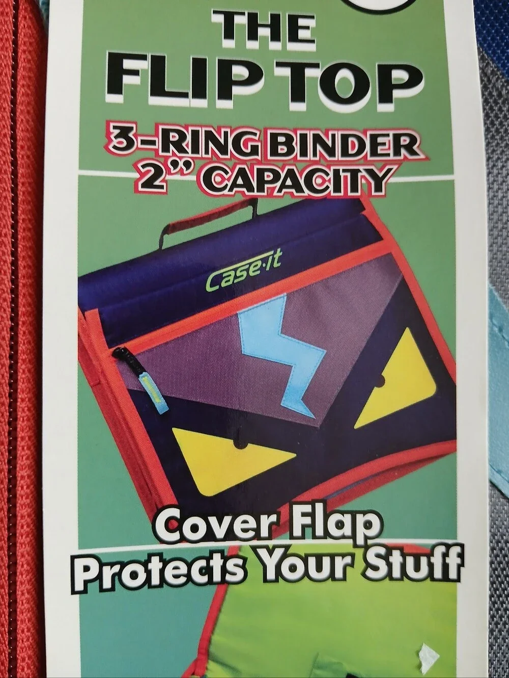 Case-It Monster 3-Ring Binder- New